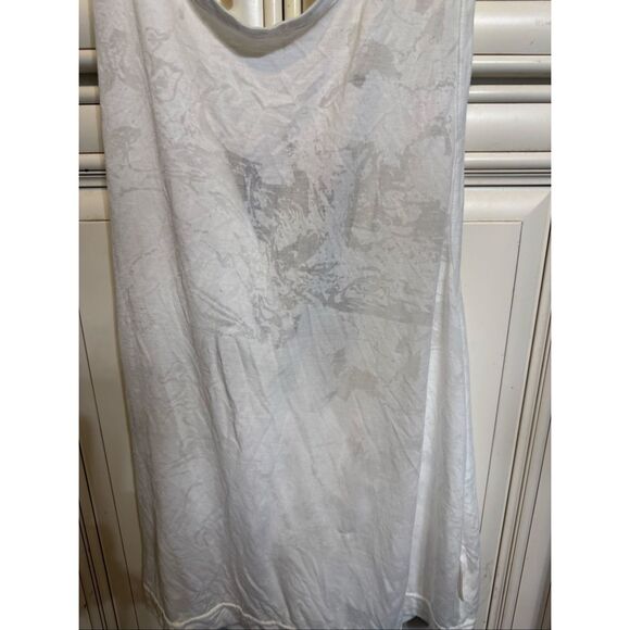 Varley Women's Burnout Melba Sleeveless Athleisure Muscle Tank Top White Large - Picture 8 of 10